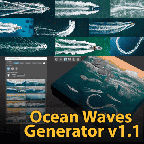 海浪生成插件Ocean Waves v1.1
