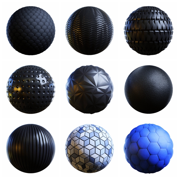 CGAxis PBR  – 墙板无缝4K贴图（包含VRAY材质）插图32 1.jpg