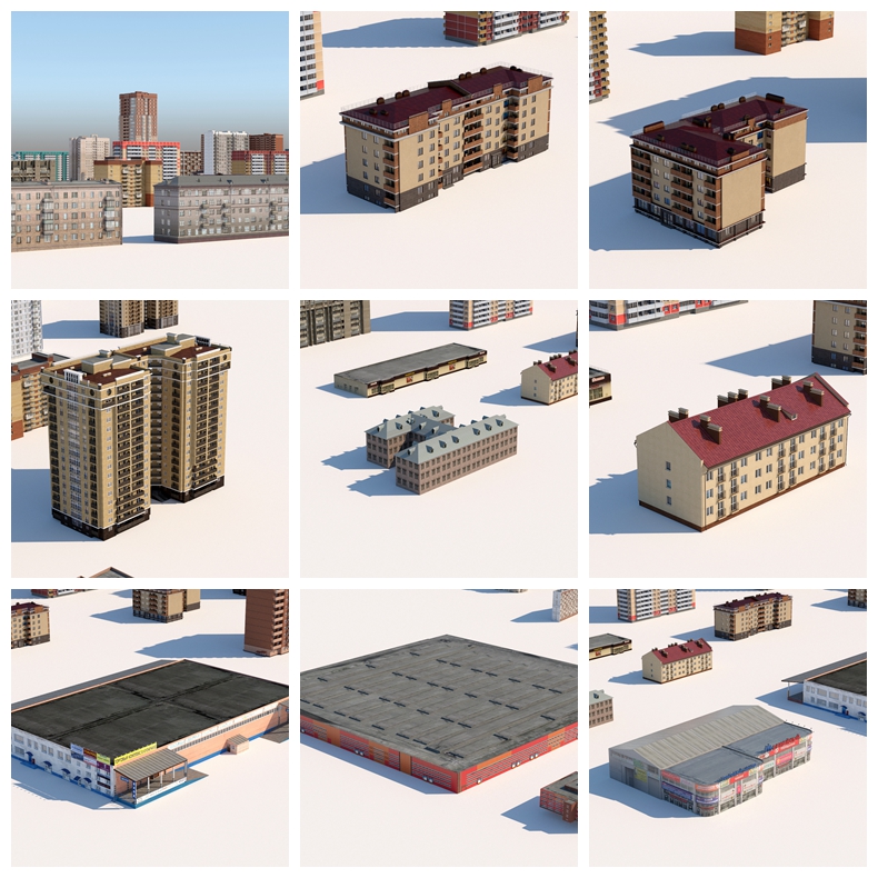 俄罗斯楼房建筑3D模型插图54.jpg