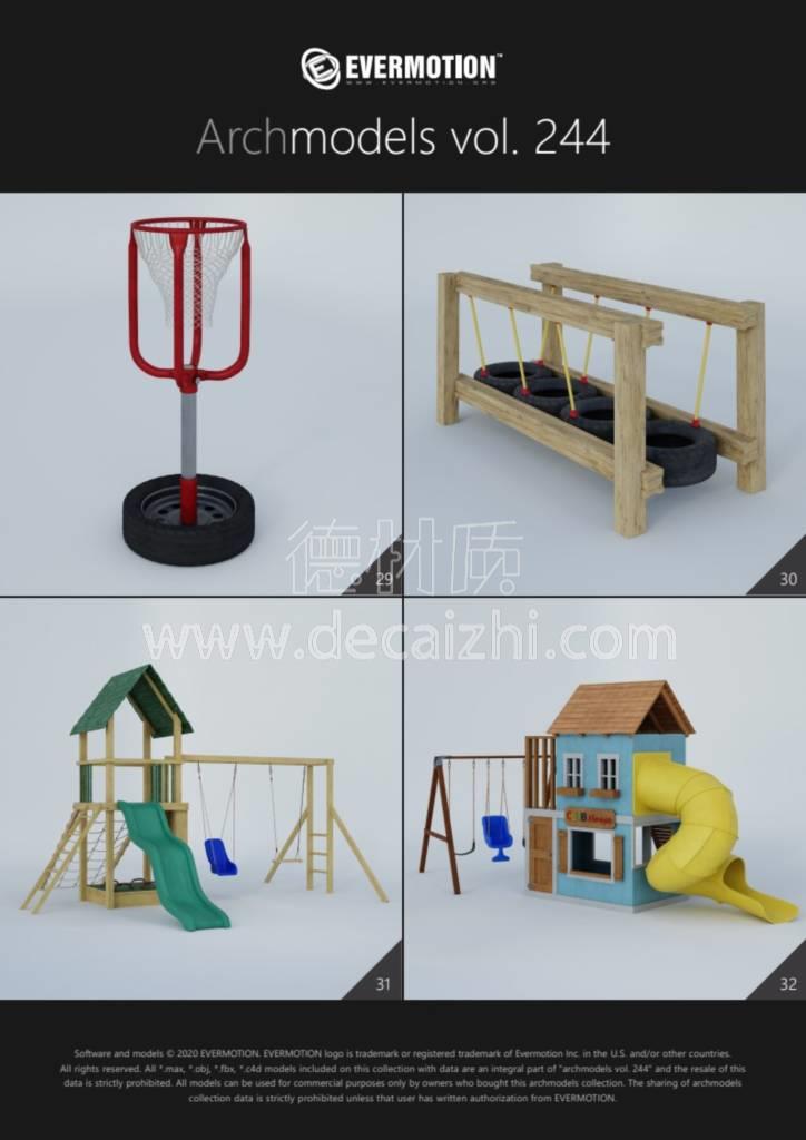 Evermotion – Archmodels Vol.244 儿童桌椅床玩具游乐设施3D模型插图8archmodels_vol_244_09.jpg