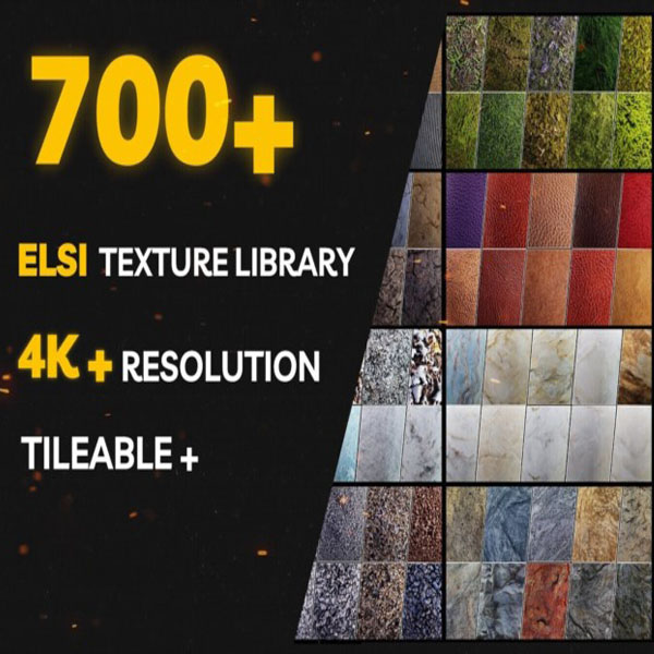 700+3d艺术家的完整逼真平铺无缝PBR贴图库 Complete Realistic Tileable PBR Texture Library For 3d Artists |+ 700 Textures