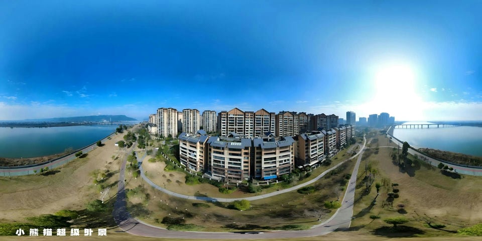 全网最全小区HDRI 原创系列外景 更新插图2日景2小区 小熊猫超级.jpg