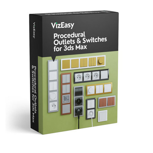 中文版丨创建插座VizEasy_Switches v1.1.2 For 2024+