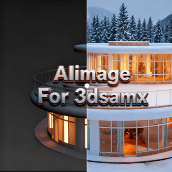 英文版丨AI图片 AIimage For 3dsmax 2021+